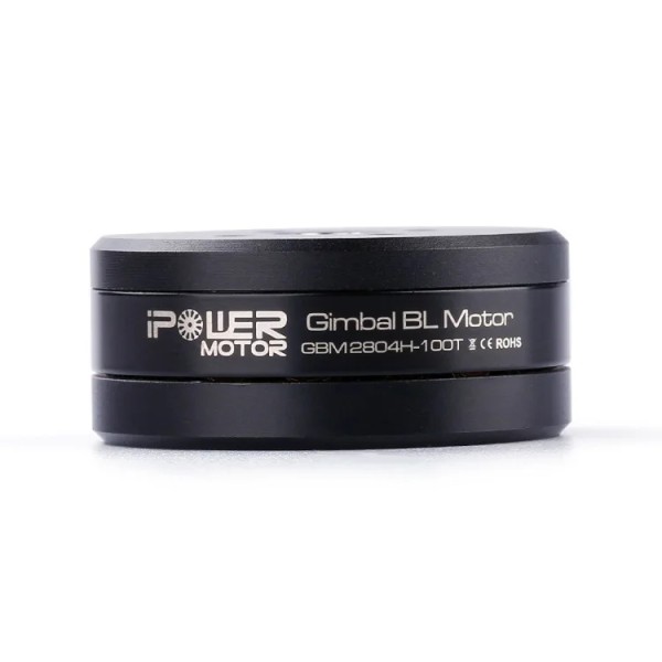 Original IPower Motor GBM2804H-100T Hollow Shaft Brushless Gimbal Motor for and Size Camera Gimbals Support 7-17.5 oz Camera